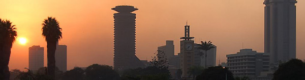 OnsKenia, Nairobi zonsondergang Kenia