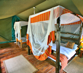 Aruba Mara Camp interieur badkamer, Masai Mara, Kenia