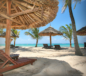 Indian Ocean Beach Club is gelegen op Diani Beach, op slechts 40 km ten zuiden van Mombassa. 
