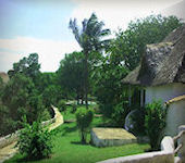 Shimoni Reef Lodge bestaat uit kleine huisjes meest zuidelijk gelegen aan de kust van Kenia