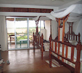 OnsKenia, Voi Wildlife Lodge interieur kamer Tsavo Oost nationaal park Kenia