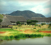 Voi Wildlife Lodge, Tsavo oost Kenia