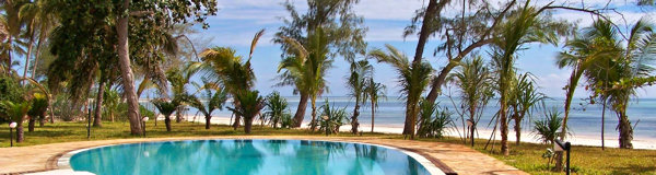 Uroa Bay Beach Resort op Zanzibar eiland voor de kust van Tanzania