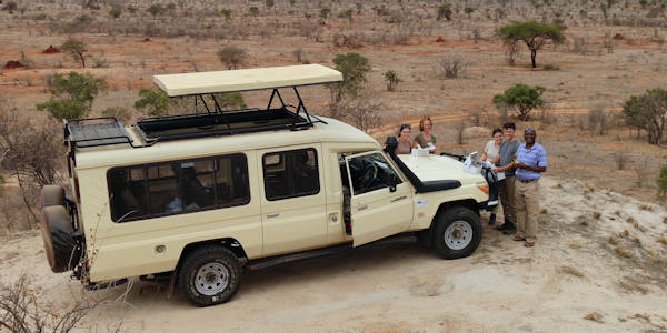 Kenia | Familie reizen | Prive safari reizen |  Tsavo Oost viewpoint  - juli 2022 | OnsKenia