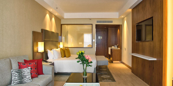 Crowne Plaza Nairobi accommodatie club room, Nairobi in Kenia