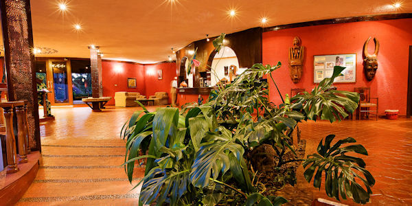 Ngorongoro Sopa Lodge  accommodatie receptie, Ngorongoro Krater in Tanzania